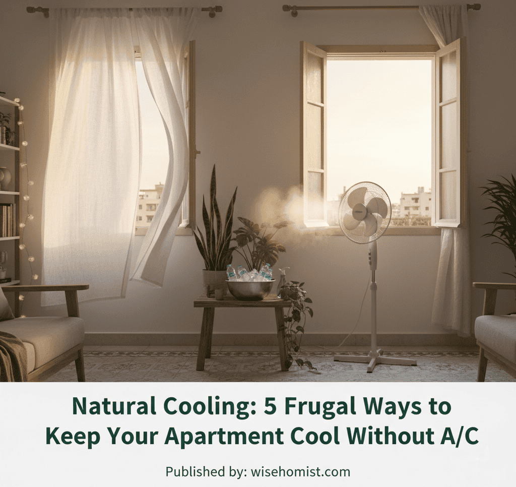 5 Frugal Ways to Keep Your Apartment Cool Without A/C (Sustainable Tips)