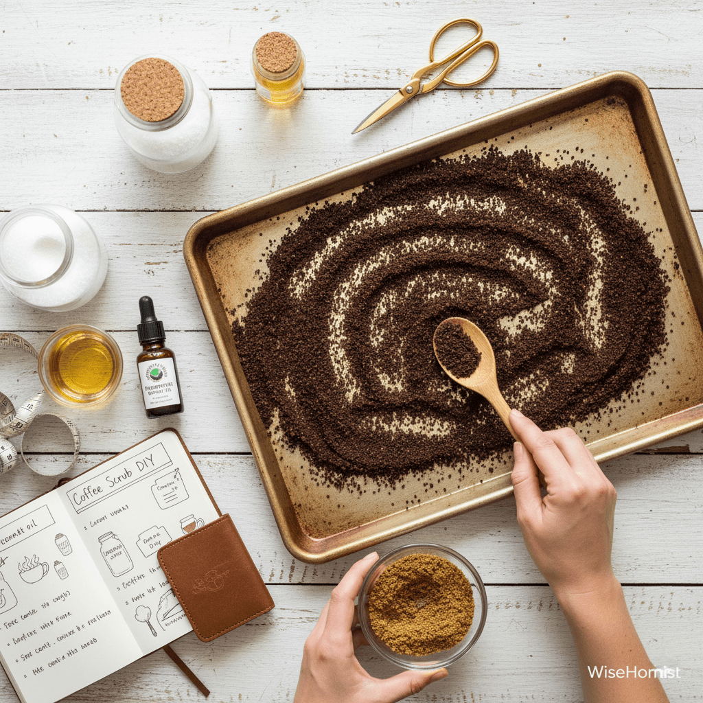 DIY Homemade Coffee Scrub: A Zero-Waste Beauty Hack for Glowing Skin