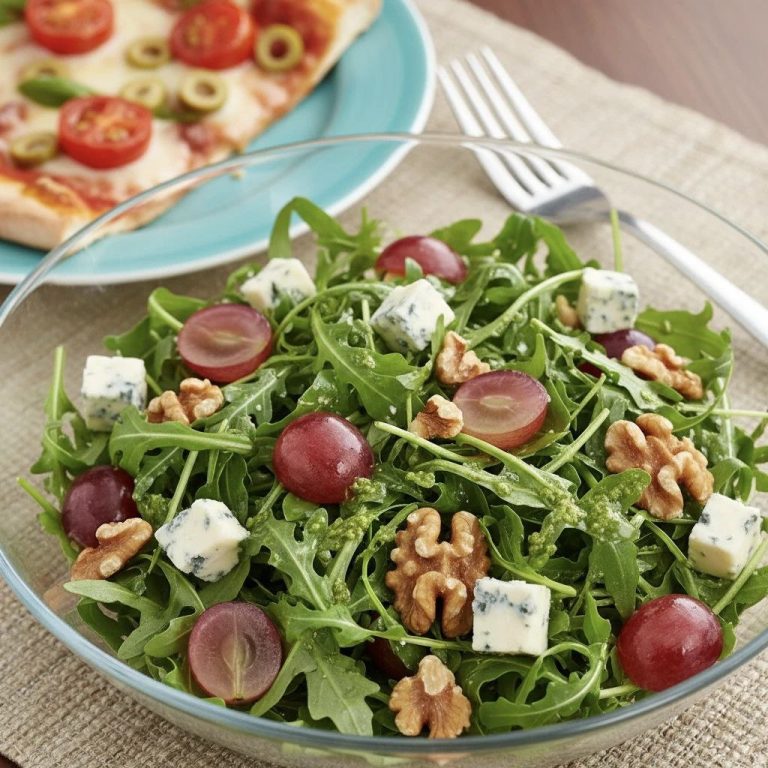 Easy 10-Minute Grape, Gorgonzola, and Walnut Salad (Frugal & Fabulous)